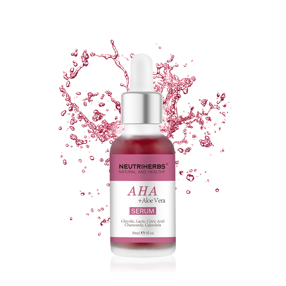 Private Label | Wholesale AHA Serum For Exfoliating & Smoothing Skin