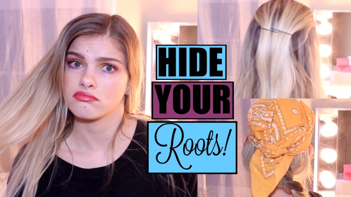 How to hide grown-out roots